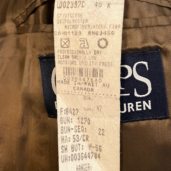 Calvin Klein 40R Men’s Suit Jacket - Picture 2 of 3